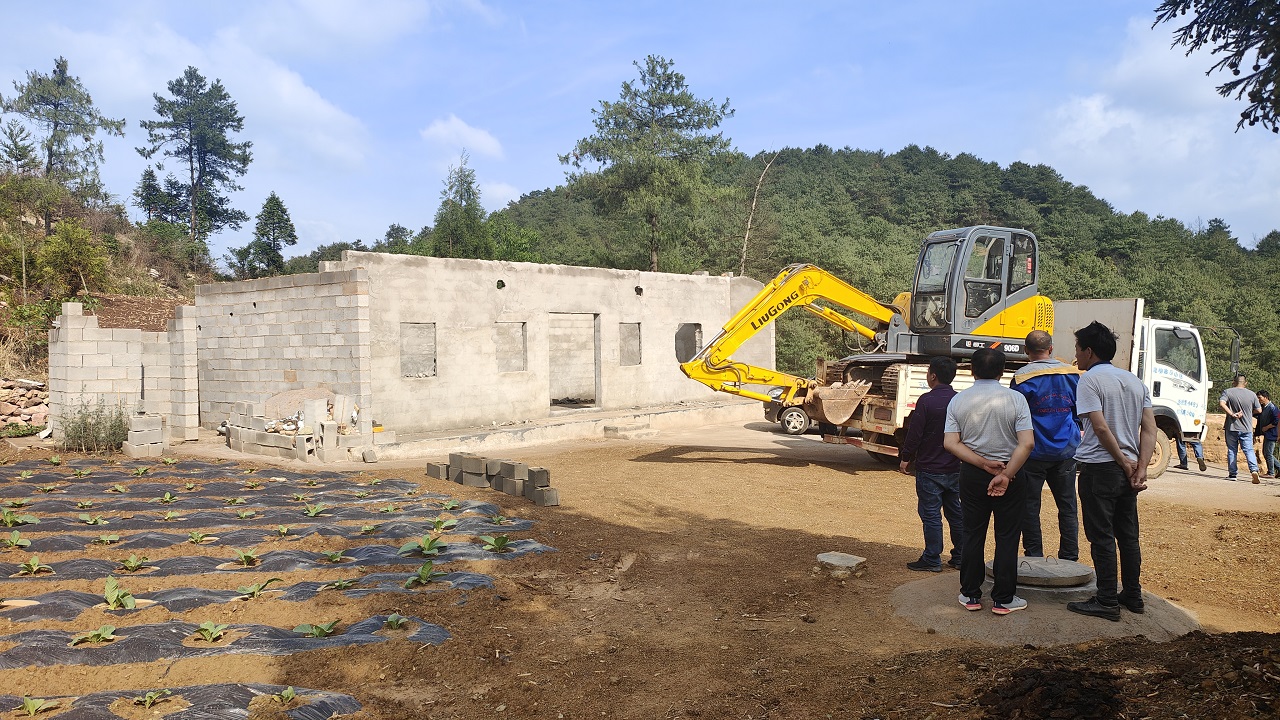 鎮(zhèn)綜合執(zhí)法隊對違建進行拆除.jpg