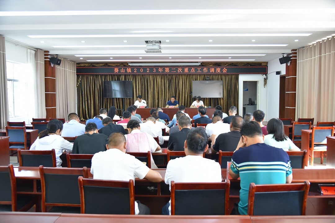 （“兩周一調(diào)度”的會議機(jī)制）葵山鎮(zhèn)2023年重點(diǎn)工作第二次調(diào)度會.JPG